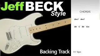 Jeff Beck Style #3 BackingTrack