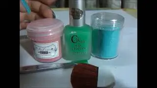 Product Review:Flocking Powder and Glow in Dark Polish from Bornprettystore.com
