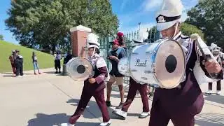 Morehouse College Marching Band March In 