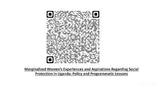 What Works for Advancing Gender-Responsive and Transformative SP in Sub-Saharan Africa