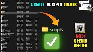 GTA V How to Create Scripts Folder 2025 Without OpenIV