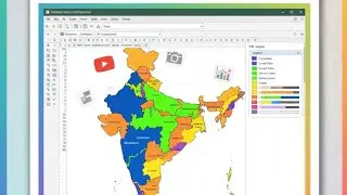 Creat Chart in Excel // Map chart creation//#MicrosoftExcel #IndiaMap #DataVisualization #ExcelTips