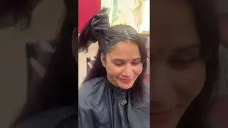 R.K.Makeup Academy is live part 2 global hair colour with keratin #trending #keratintreatment ￼