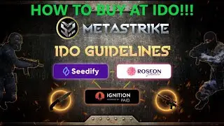 Play2Earn IDO for  METASTRIKE, a Metaverse, VR-based, First Person Shooter! You have until 12/17!