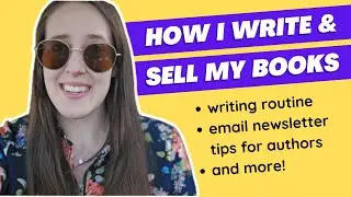 Week of Writing & Marketing My Book [behind-the-scenes vlog of a full-time writer]