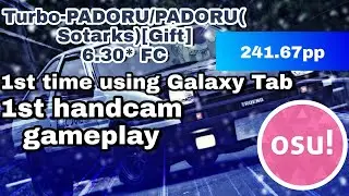 1st handcam gameplay (Osu)