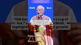 When PM Modi brought up &ldquo;chai&rdquo; while speaking on India&rsquo;s digital transformation. #IMC2025