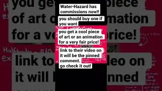YOU CAN NOW BUY DIGITAL ARTWORKS FROM ⚠️💧Water&bull;Hazard💧⚠️ ISNT IT A DREAM COME TRUE??