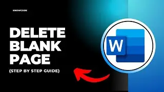 How to delete a Blank page in Word (Quick And Easy)