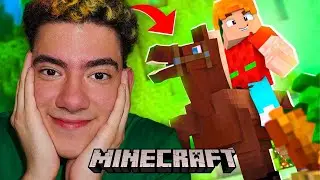 CONSEGUI UN CABALLO EN MINECRAFT !! PERO LUEGO OCURRIO LO PEOR | TheDonato en CHAMOLAND #3