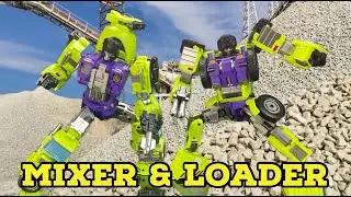 Mecha Invasion Loader & Mixer (Scrapper & Mixmaster)