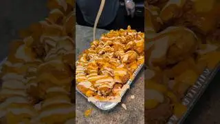 The CHICKYS & CHIPS FAMILY PLATTER from Chickys NYC in Queens! 🍗🍟💦🤤💪 #DEVOURPOWER