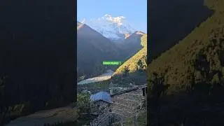 UPPER PISANG Nepal 🇳🇵Annapurna Circuit#travel #trending #nature #soloyathra