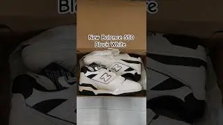 New Balance 550 Black White