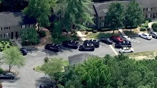Multiple DeKalb Co. Police officers responding to apartment complex