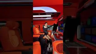 2026 Toyota Hiace,luxury van, private custom-made partition bar#car #supercars #luxurycars #van