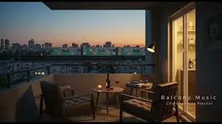 凝視我曾乘坐的地鐵，在城市盡頭的陽台上聆聽的 City Cool Jazz