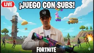 🔴 DIRECTO DE FORTNITE I JUEGO CON SUSCRIPTORES 🕹️🚀❤️
