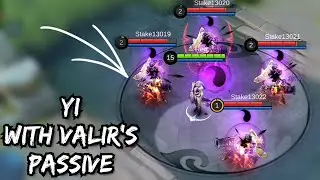 TESTING OUT ITEMS for the NEW HERO YI - MOBILE LEGENDS BANG BANG