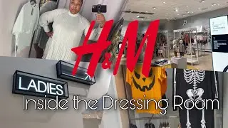 H&M Inside The Dressing Room Try-on Haul !! Vlogtober