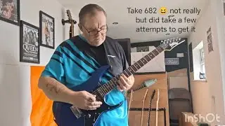 Learning to play the guitar and 1st time practice standing up completely different to sitting