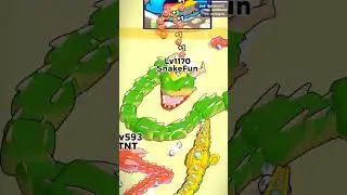 Snake Clash 😱 Ye Skill Next Level Hai #snakeclash #snakefun