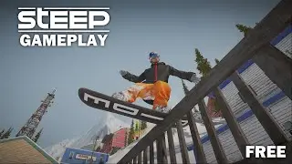 [FREE TO USE] 11 Minutes of Steep Gameplay [Urban / Freeriding] - no commentary / no music / no HUD