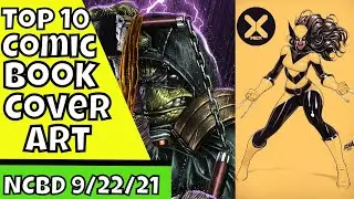 Top 10 Comic Book Cover Art for NCBD 9/22/21