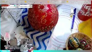 2026  Jan 25 Decorating Ostrich  egg #pysanky