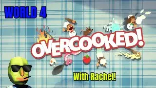 COOKING IN COMPLETE DARKNESS || Overcooked World 4 || Getting 3 Stars In Every Level