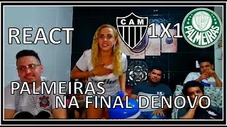 REACT ATL&Eacute;TICO MG 1X1 PALMEIRAS | LIBERTADORES 2021