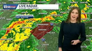 Alabama weather: Tracking heavy rain, possible severe weather