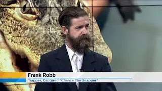 Alligator trapper gaining fame stops by 'The Morning Show'