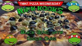 Black Olives with Green Olives Pizza | Kirk Kooks | Teenage Mutant Ninja Turtles Ep 47