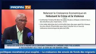 impacts du crime et de la violence sur la croissance économique de l’Amérique Latine et de la Car…