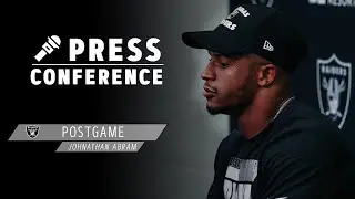 Johnathan Abram on 13-Tackle Performance & Key Defensive Stops | Las Vegas Raiders
