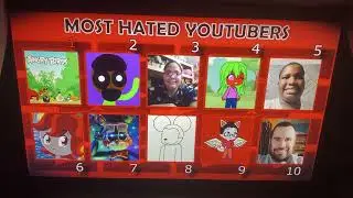 My Top 10 Most Hated YouTubers Part 1