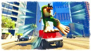 ФРАНКЛИН ЖАСАҒАН БРР БРР ПАТАПИМ МАШИНАСЫ ☀ SEGA KZ 2 ☀ ГТА 5 ҚАЗАҚША