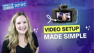 YouTube Studio Camera Setup for Talking Head Videos & Podcasts | CRUSH IT ON CAMERA