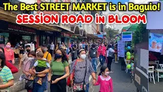 Baguio City PANAGBENGA 2022 - First Day of SESSION ROAD IN BLOOM | Street Foods and Many More!