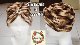 Turbante a crochet todas las tallas, fácil de hacer #turbantes #tejidos