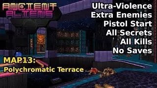 Ancient Aliens - MAP13: Polychromatic Terrace (Ultra-Violence 100%)