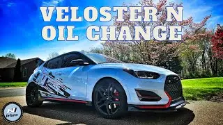 2019+ Hyundai Veloster N How to Change Oil Pennzoil Ultra Platinum, Wix Filter, N75 Magnetic Plug