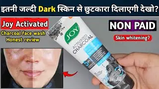 Joy Active Charcoal Face Wash | joy activated charcoal face wash review | joy face wash