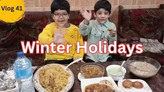 Super Flu Virus Se Bachen! 😱 Ibrahim Ki Important Advice | Winter Holidays & Khala House ❄️