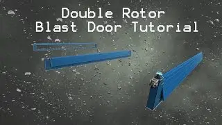 Space Engineers - 2 Rotors Door Tutorial