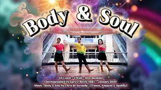Body & Soul - Intermediate Line Dance | Demo by : Amare El Mousa