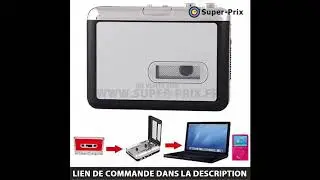 CONVERTISSEUR DE CASSETTES AUDIO MINI USB VERS MP3, LECTEUR CD, PC