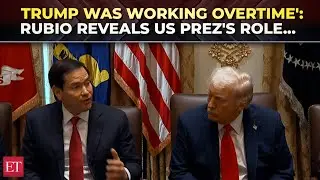 'One day, perhaps the entire story will be told...': Marco Rubio praises Trump's work on Gaza deal