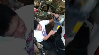 Mitsubishi mini pajero final buffing
